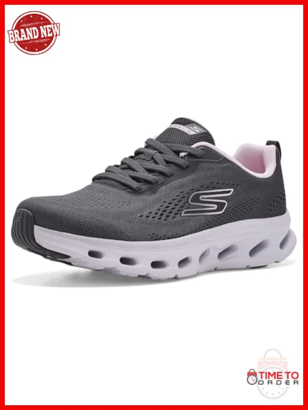 Ultra Go Cushion Slip-On Walking Shoes Breathable Mesh